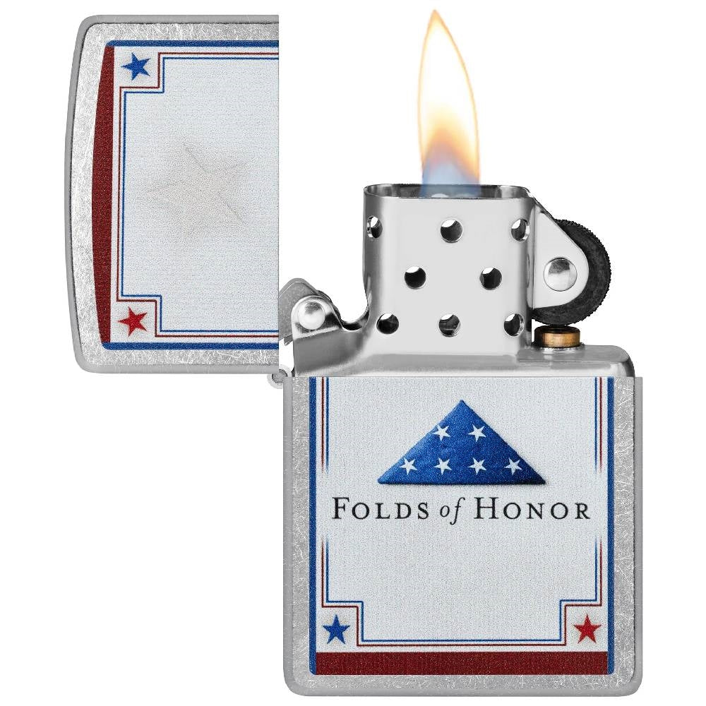 Zippo  Folds of Honor Stars Design Lighter - 46768