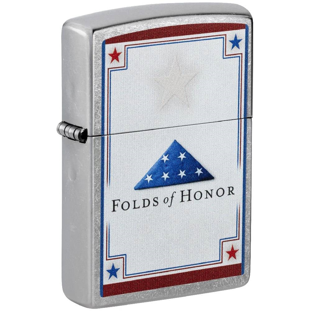 Zippo  Folds of Honor Stars Design Lighter - 46768