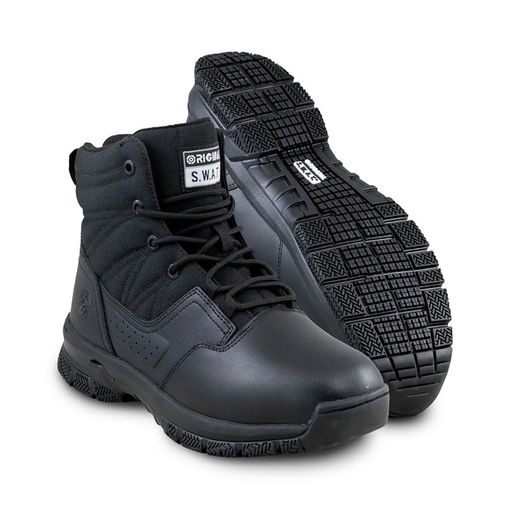 Original Swat Protec Side Zip Polishable Toe Work Boot 106401