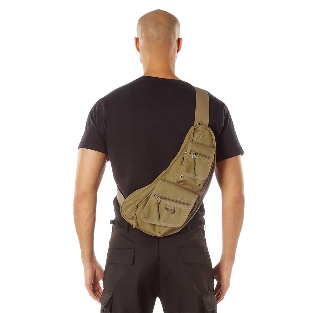 Rothco Tactical Crossbody Coyote Polyester Bag 25981