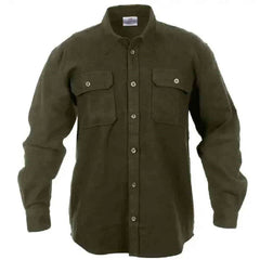 Rothco Olive Drab Solid Flannel Shirt - 4669
