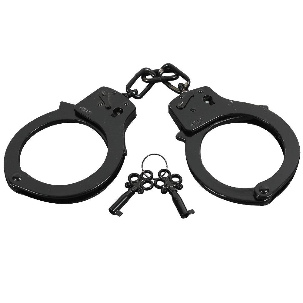 Rothco Black Double Lock Handcuffs - 20083