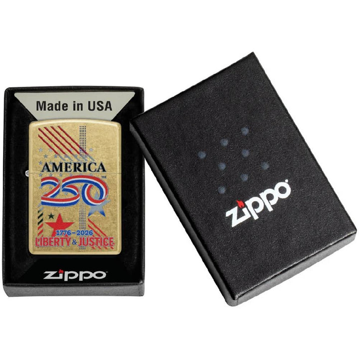 Zippo America250 Liberty N Justice Design - 47287