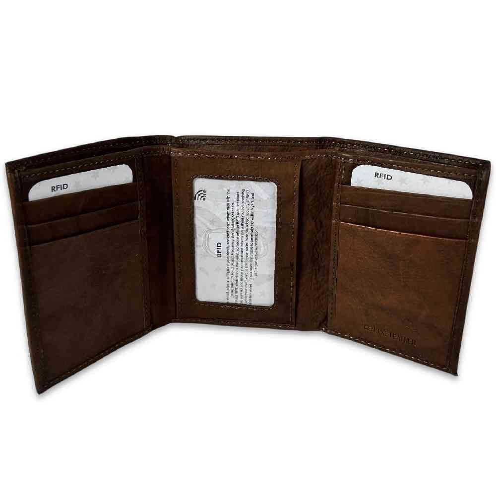 US Air Force Logo Embossed Wallet TW-28Brown
