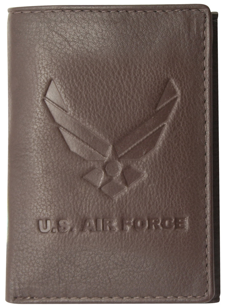 US Air Force Logo Embossed Wallet TW-28Brown