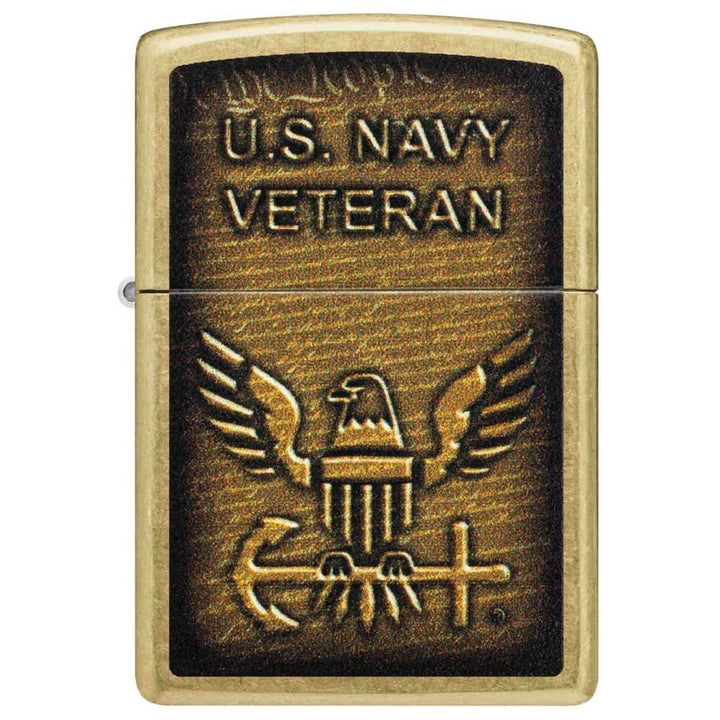Zippo  US Navy Veteran Design Lighter -  46489