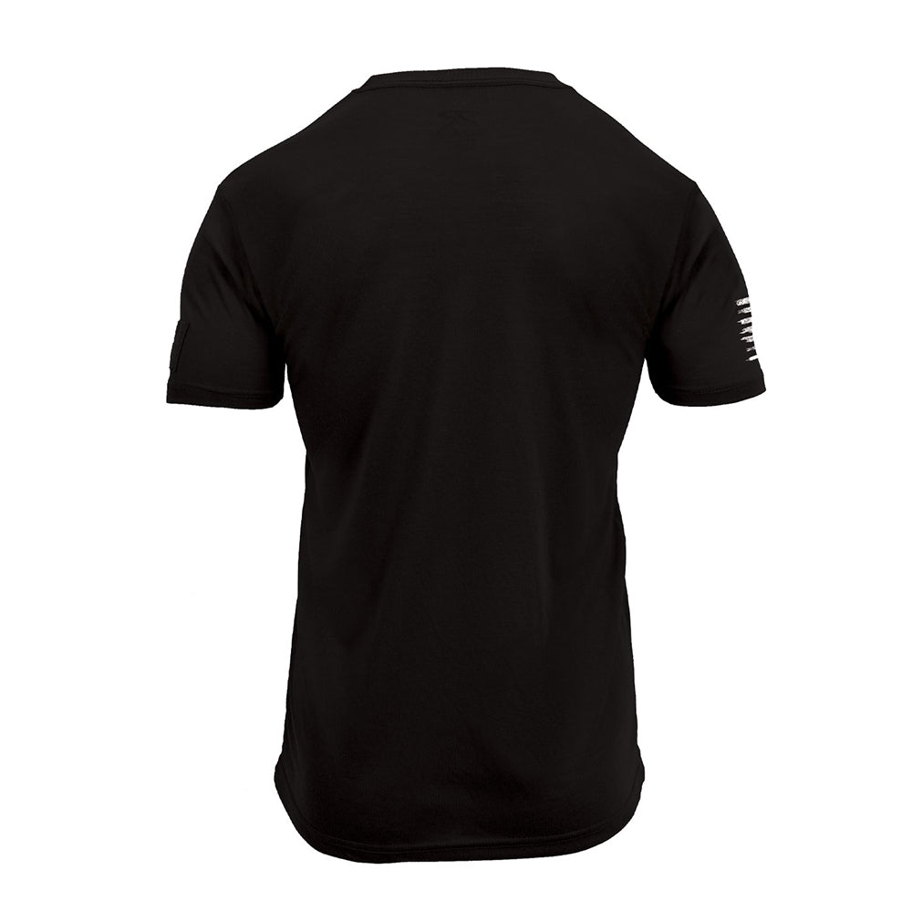 Rothco Black Tactical Athletic Fit T-Shirt - 1743