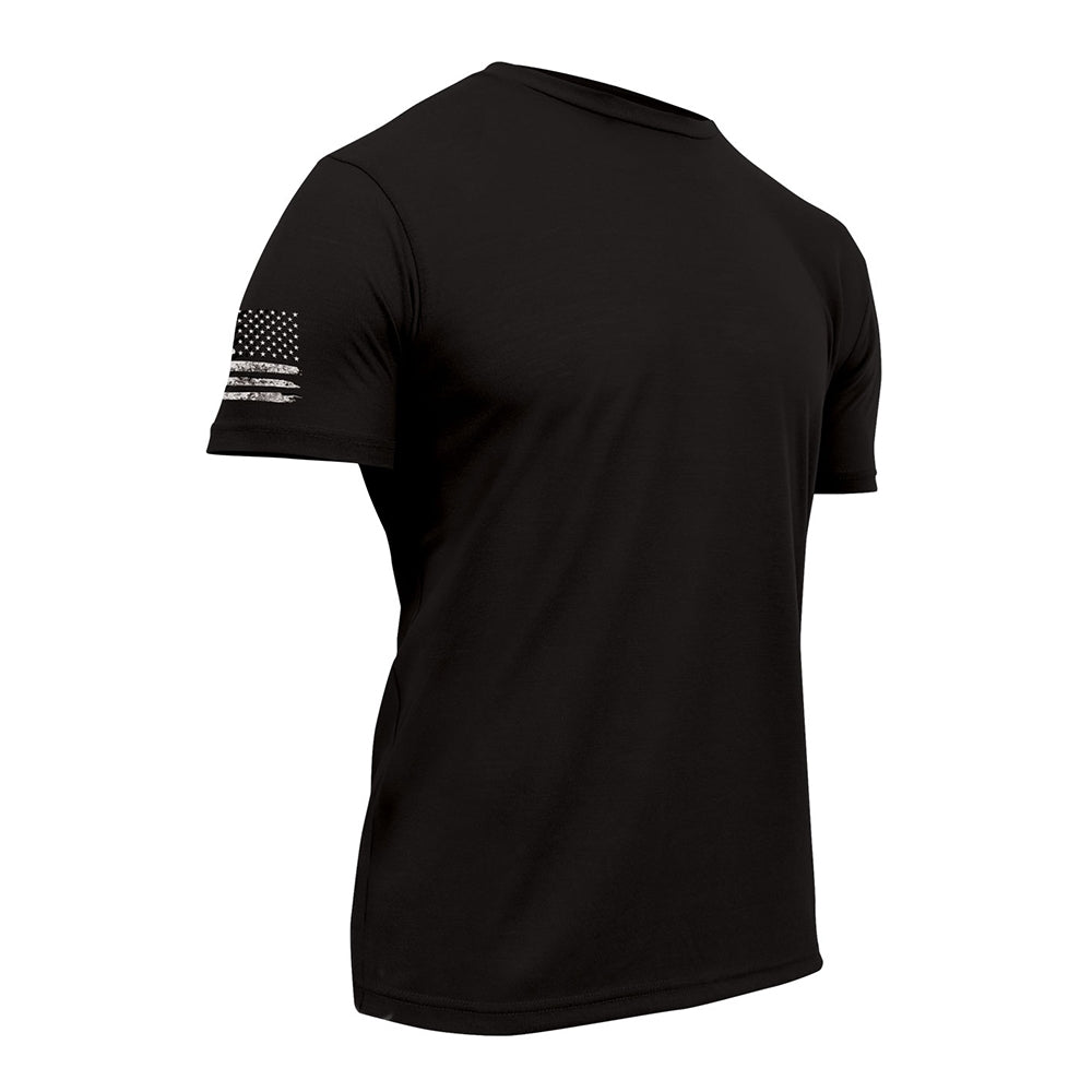 Rothco Black Tactical Athletic Fit T-Shirt - 1743