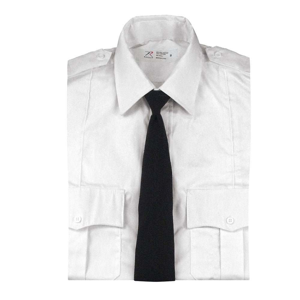 Rothco Black Clip-on Police Issue Necktie - 30082