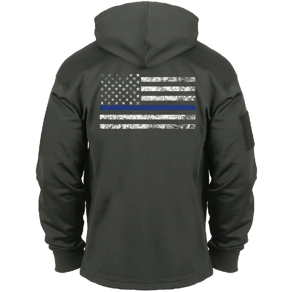 Rothco Thin Blue Line Concealed Carry Hoodie 52075