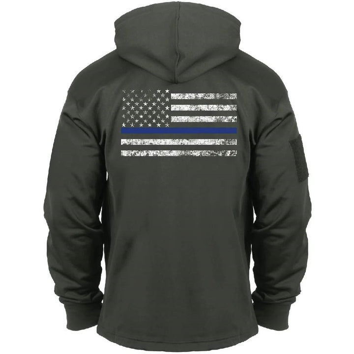 Rothco Thin Blue Line Concealed Carry Hoodie 52075