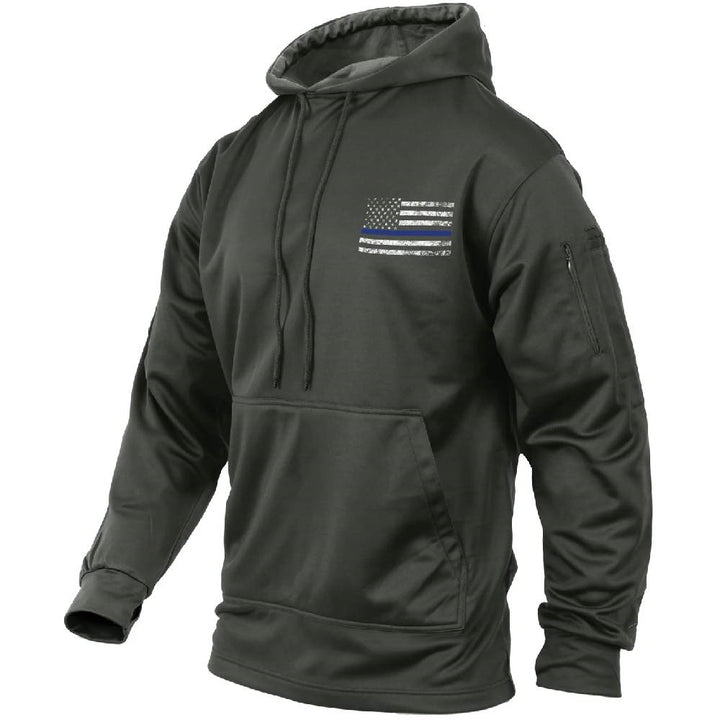Rothco Thin Blue Line Concealed Carry Hoodie 52075