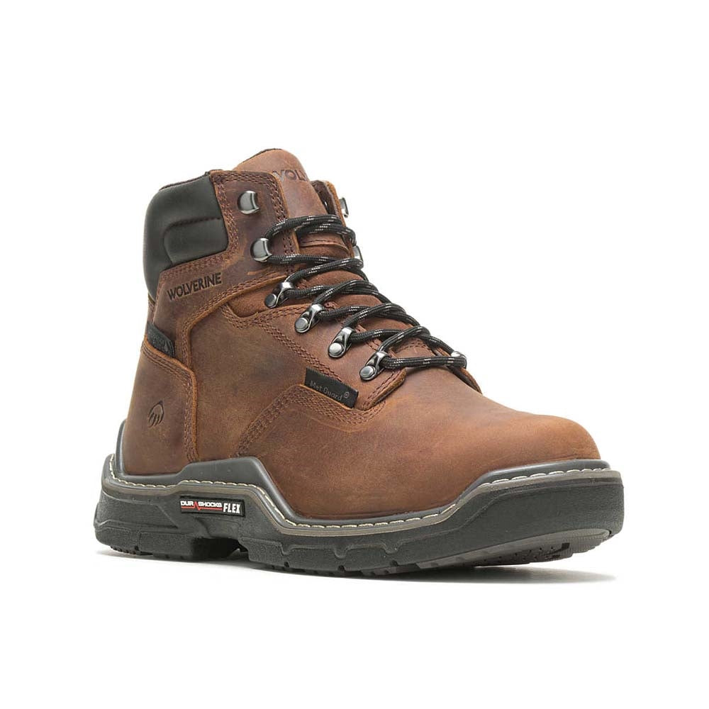 Wolverine Raider DuraShocks Waterproof Met-Guard Composite Toe Work Boot W211165
