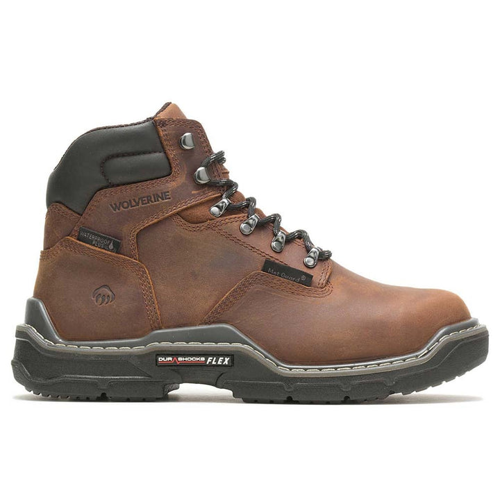 Wolverine Raider DuraShocks Waterproof Met-Guard Composite Toe Work Boot W211165