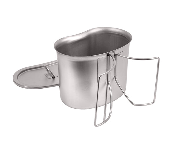 Rothco Stainless Steel Canteen Cup and Cover Set 8512