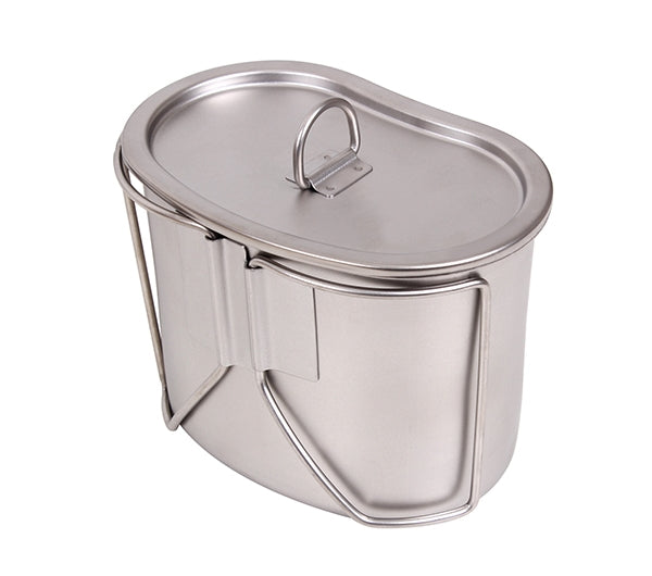 Rothco Stainless Steel Canteen Cup and Cover Set 8512