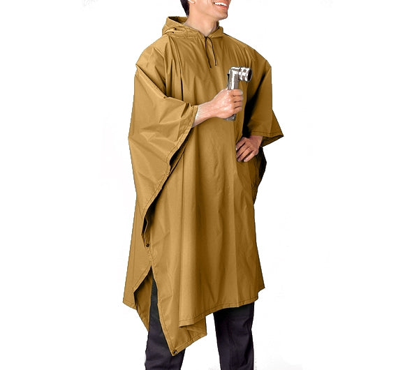 Rothco Coyote Rip Stop Poncho 4938