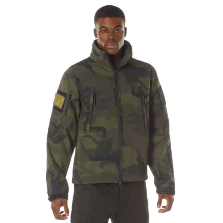 Rothco Midnight Camo Special Ops Soft Shell Jacket 12055