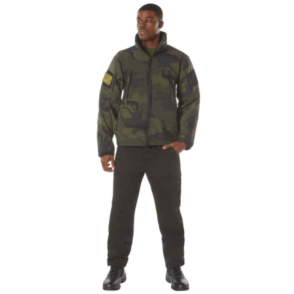 Rothco Midnight Camo Special Ops Soft Shell Jacket 12055