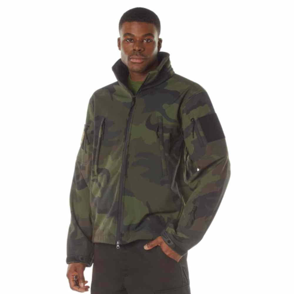 Rothco Midnight Camo Special Ops Soft Shell Jacket 12055