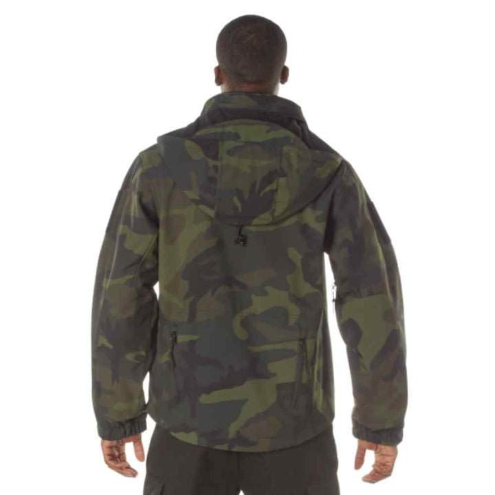 Rothco Midnight Camo Special Ops Soft Shell Jacket 12055