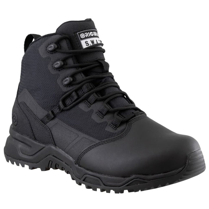 Original S.W.A.T Alpha Fury 2.0 Side Zip Polishable Toe Tactical Boot 186301