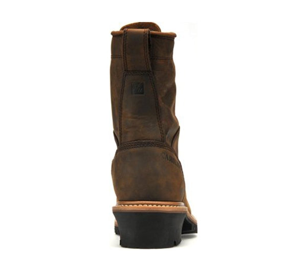 Carolina 8 Inch Waterproof Lace to Toe Logger Boots - CA8824