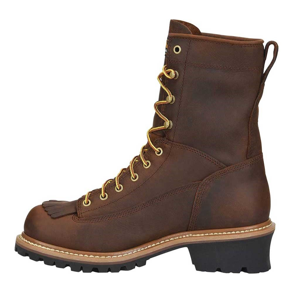 Carolina 8 Inch Waterproof Lace to Toe Logger Boots - CA8824