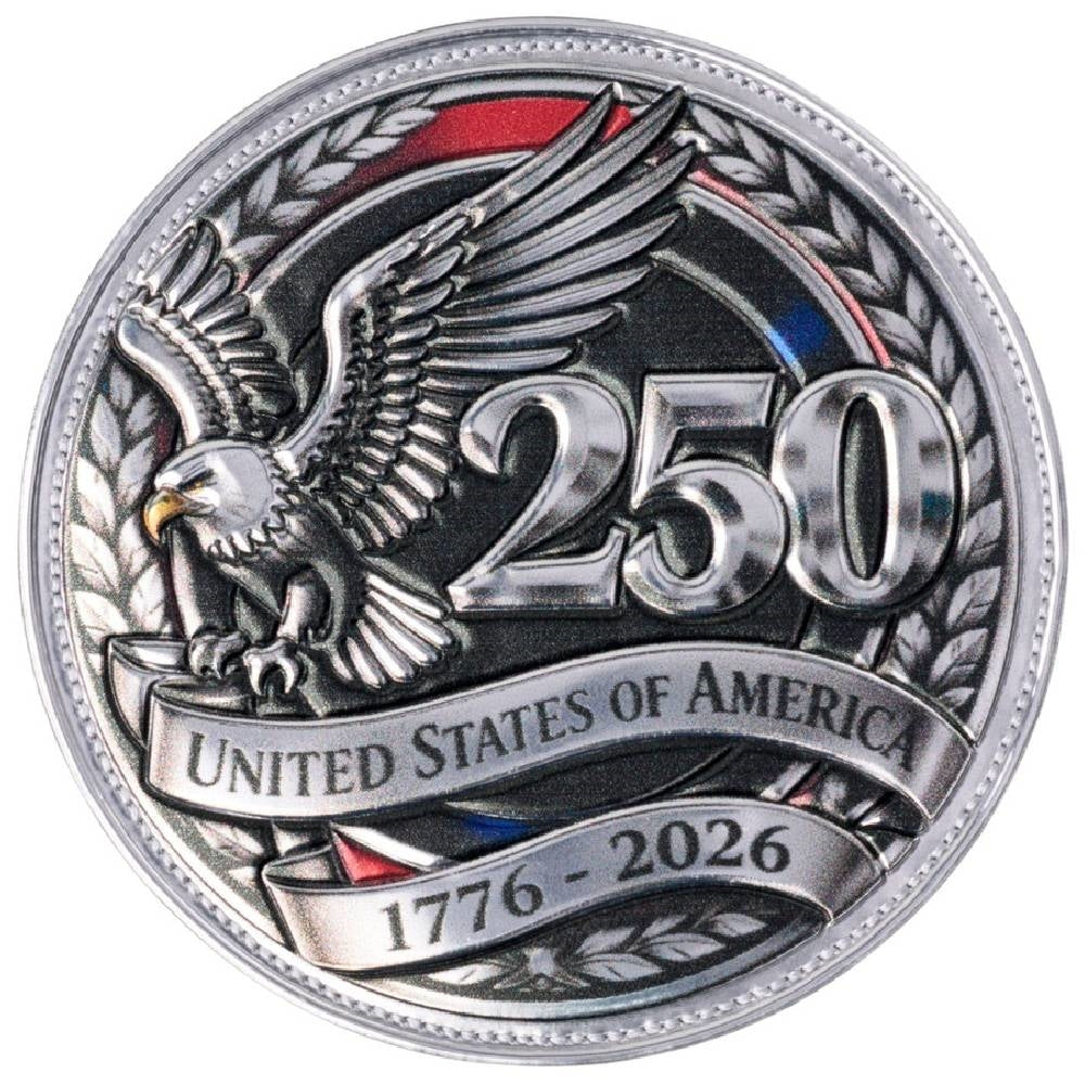 USA 250th Anniversary  Circle FlexShield Patch E0O6QD