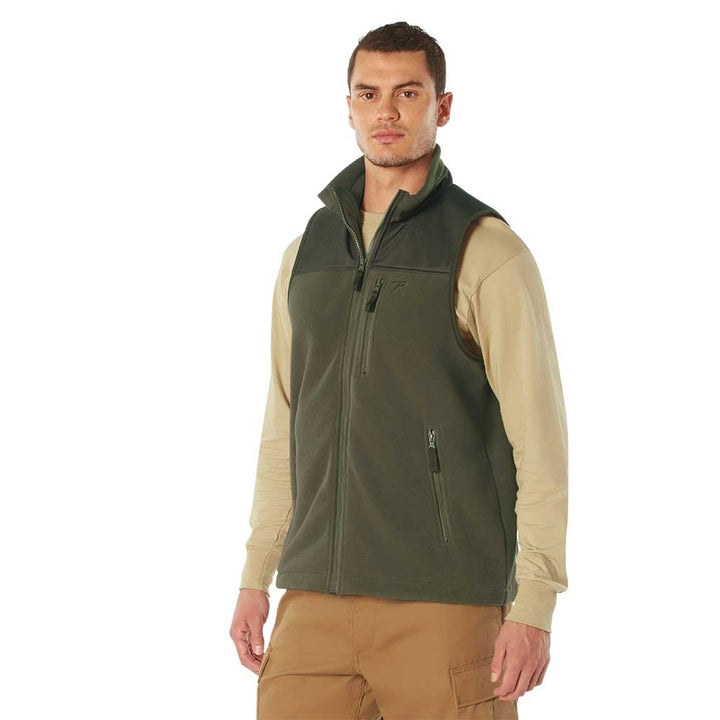 Rothco Spec Ops Olive Drab Fleece Vest 96775
