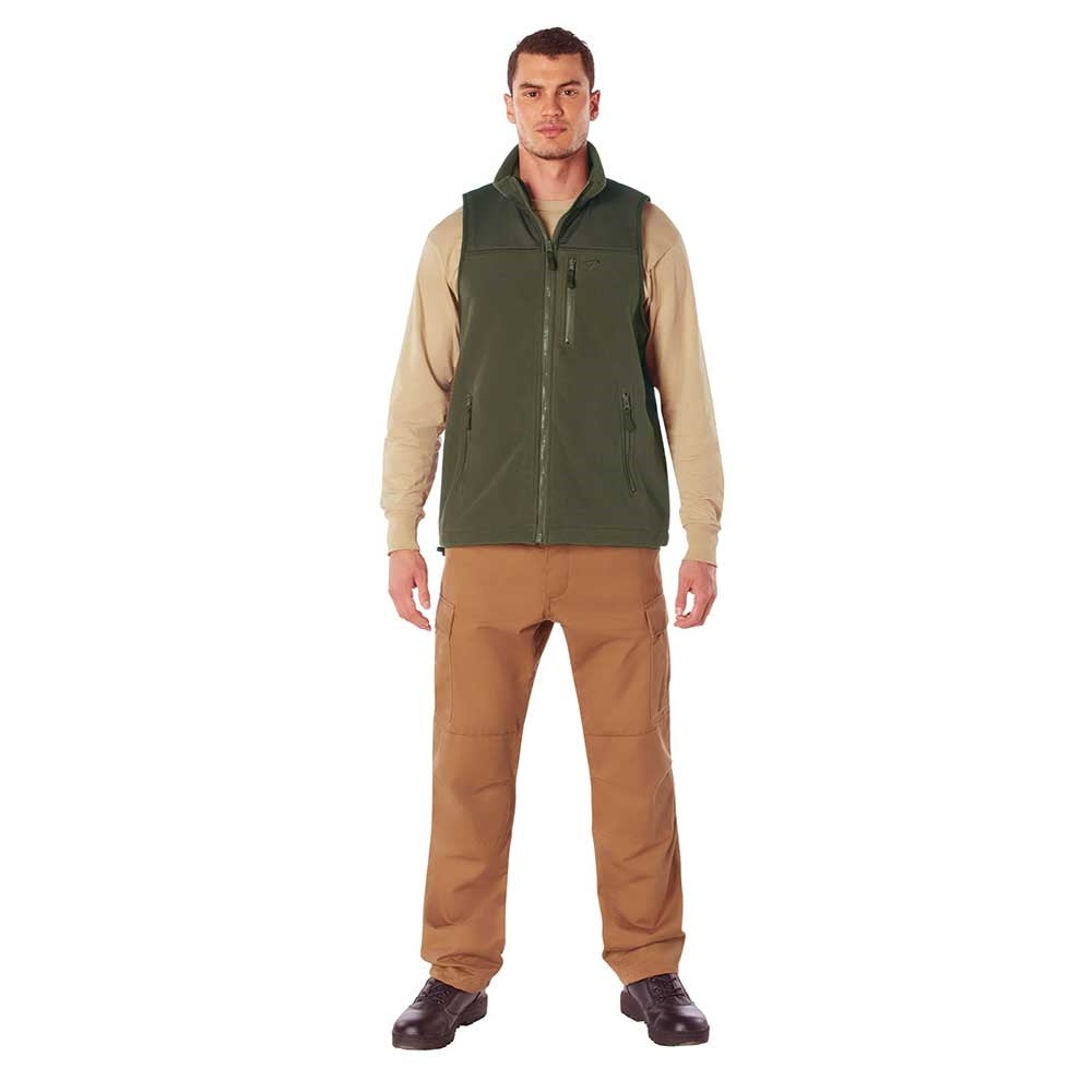 Rothco Spec Ops Olive Drab Fleece Vest 96775