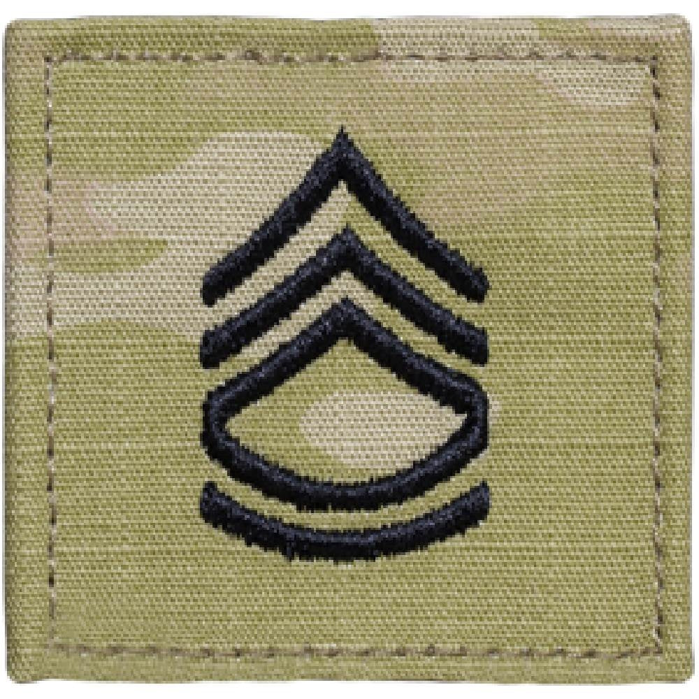 Scorpion  Sergeant First Class E-7 Insignia Patch - SV207