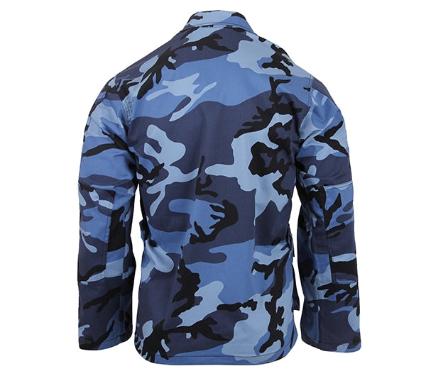 Rothco Sky Blue Camo BDU Shirts 8882