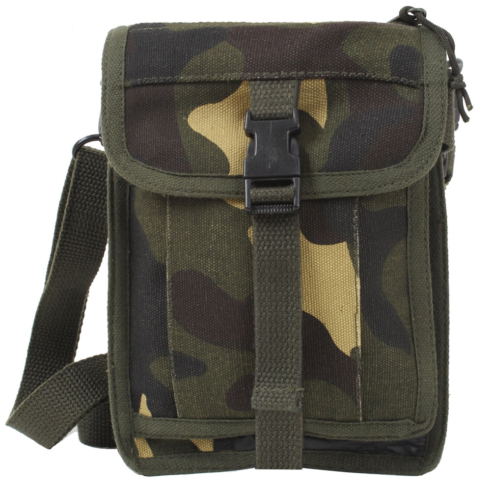 Rothco Woodland Camo Canvas Travel Portfolio 2326