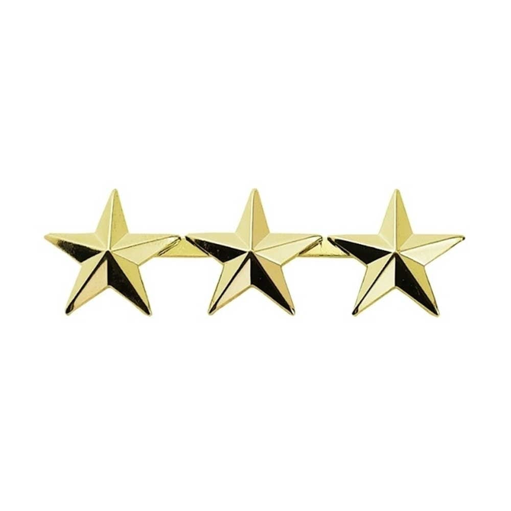 Three Star 0.5 Inch Insignia 4487