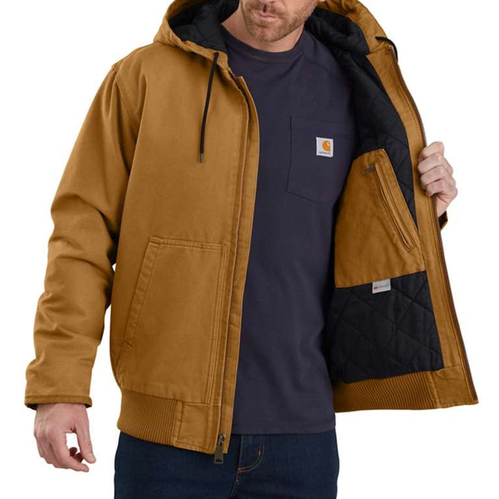 Carhartt Washed Duck Insulated Active Jacket 104050