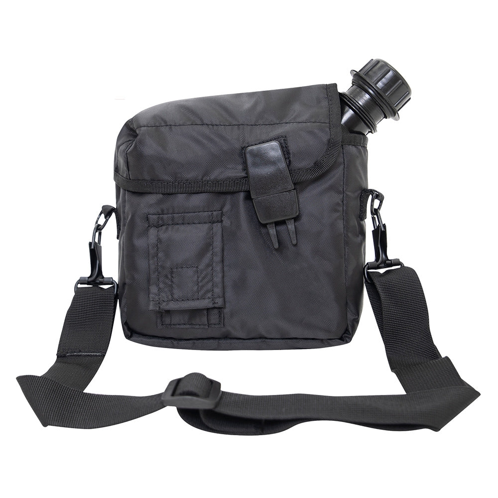 Rothco Black Bladder Canteen Cover - 1261