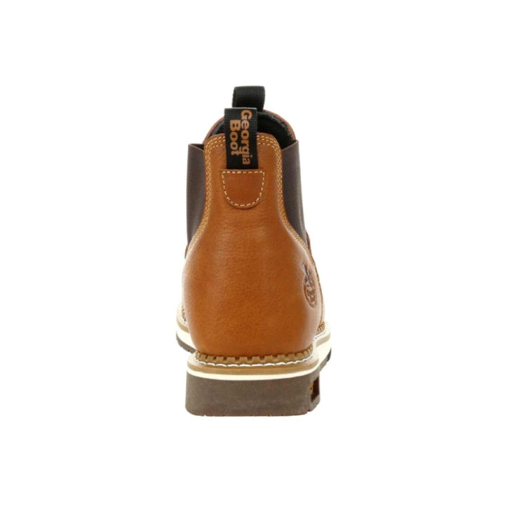 Georgia AMP LT Wedge Waterproof Slip On Soft Toe Work Boot GB00346