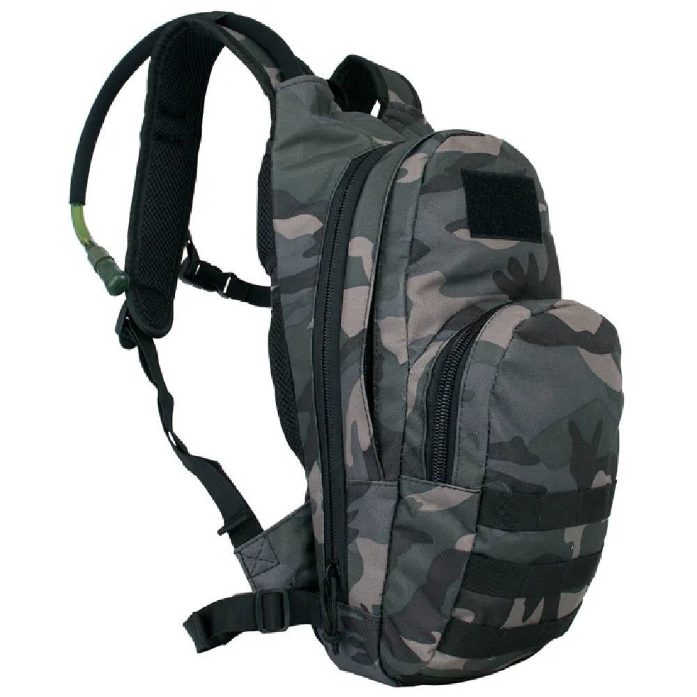 Compact Modular Hydration Backpack Midnight Woodland 56-356