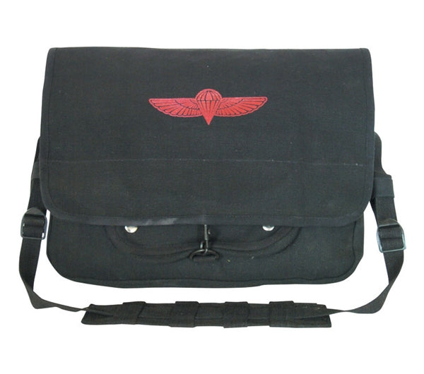 Rothco Black Israeli Paratrooper Bag - 8127