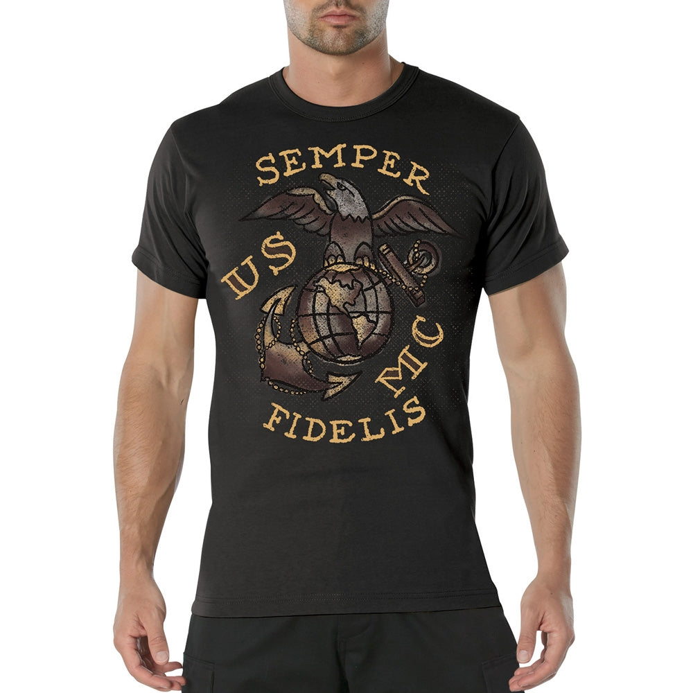 Rothco USMC Semper Fidelis T-shirt 11775