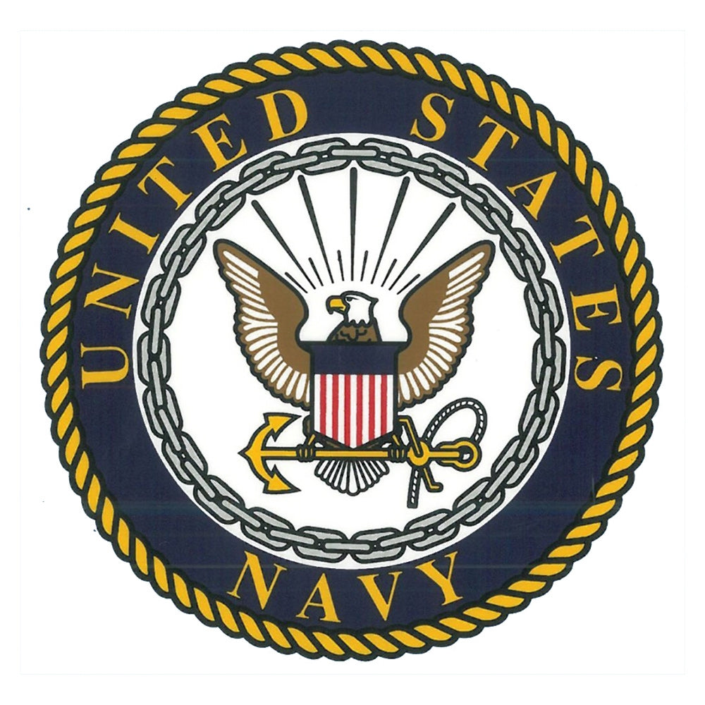 Mitchell Profit US Navy Crest Logo Decal D91-N