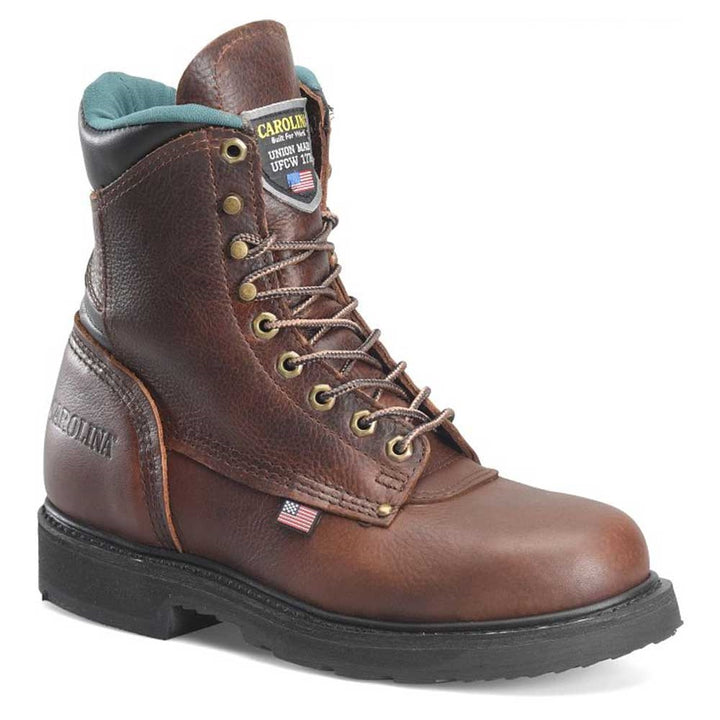 Carolina Amber Gold 8-Inch Steel Toe Work Boot - 1809