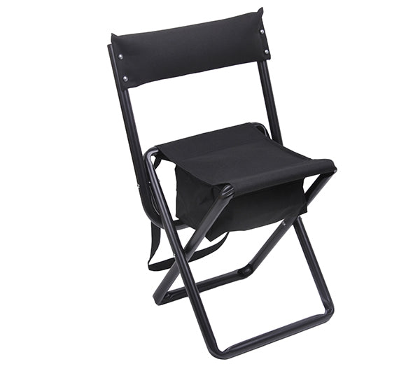 Rothco Black Stool with Pouch 4608