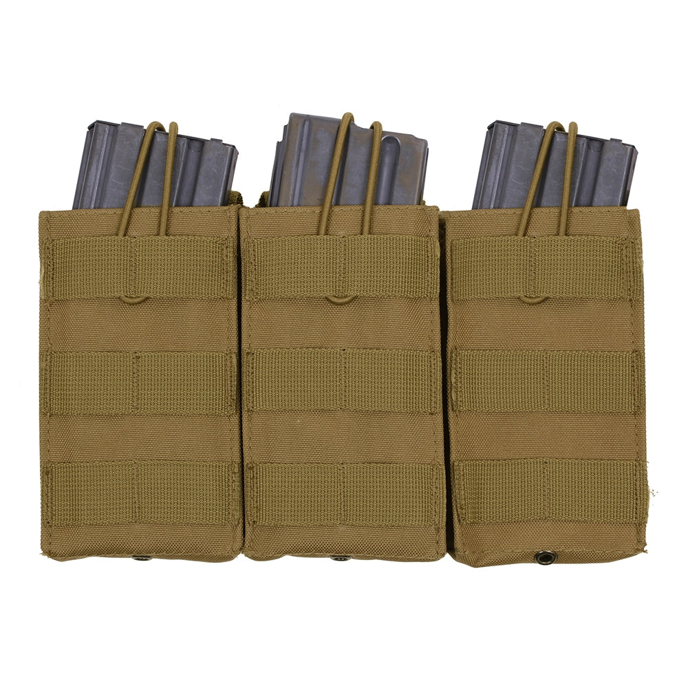Rothco MOLLE Open Top Triple Mag Pouch 41004