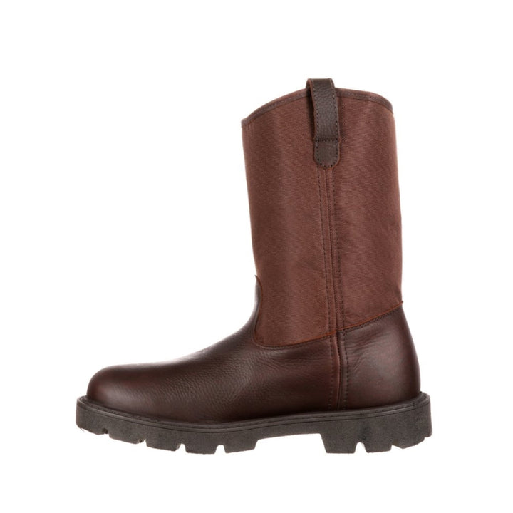 Georgia Homeland Waterproof Wellington Pull On Soft Toe Work Boot G113