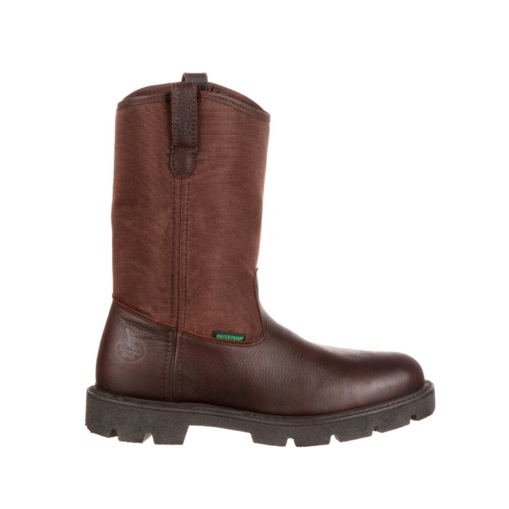 Georgia Homeland Waterproof Wellington Pull On Soft Toe Work Boot G113