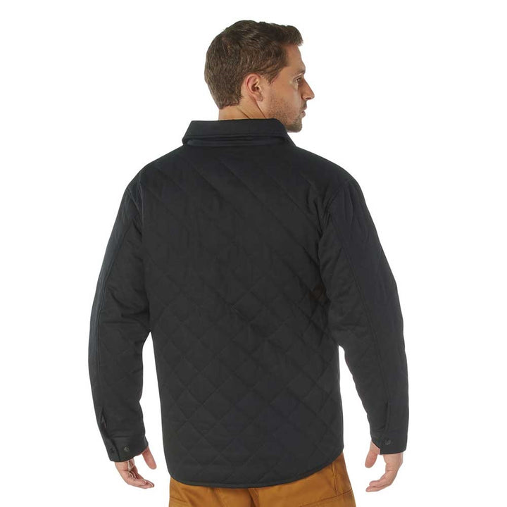 Rothco Black Diamond Quilted Cotton Jacket 42000