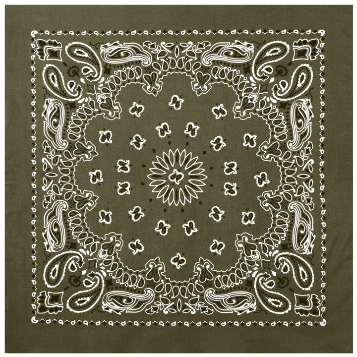 Rothco Olive Drab Trainmen Bandana  4051