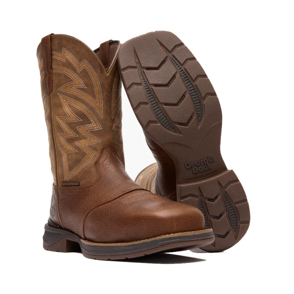 Georgia Aero LT Waterproof Western Carbon Toe Work Boot GB00753